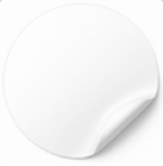 White Vinyl Stickers